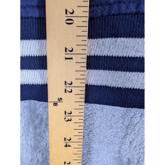 Holloway Youth Berkeley "B" Varsity Letterman Jacket Navy/Gray - Picture 14 of 14